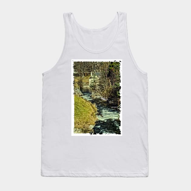 River Dee, Braemar, Scottish Highlands, UK (8) Tank Top by Avalinart